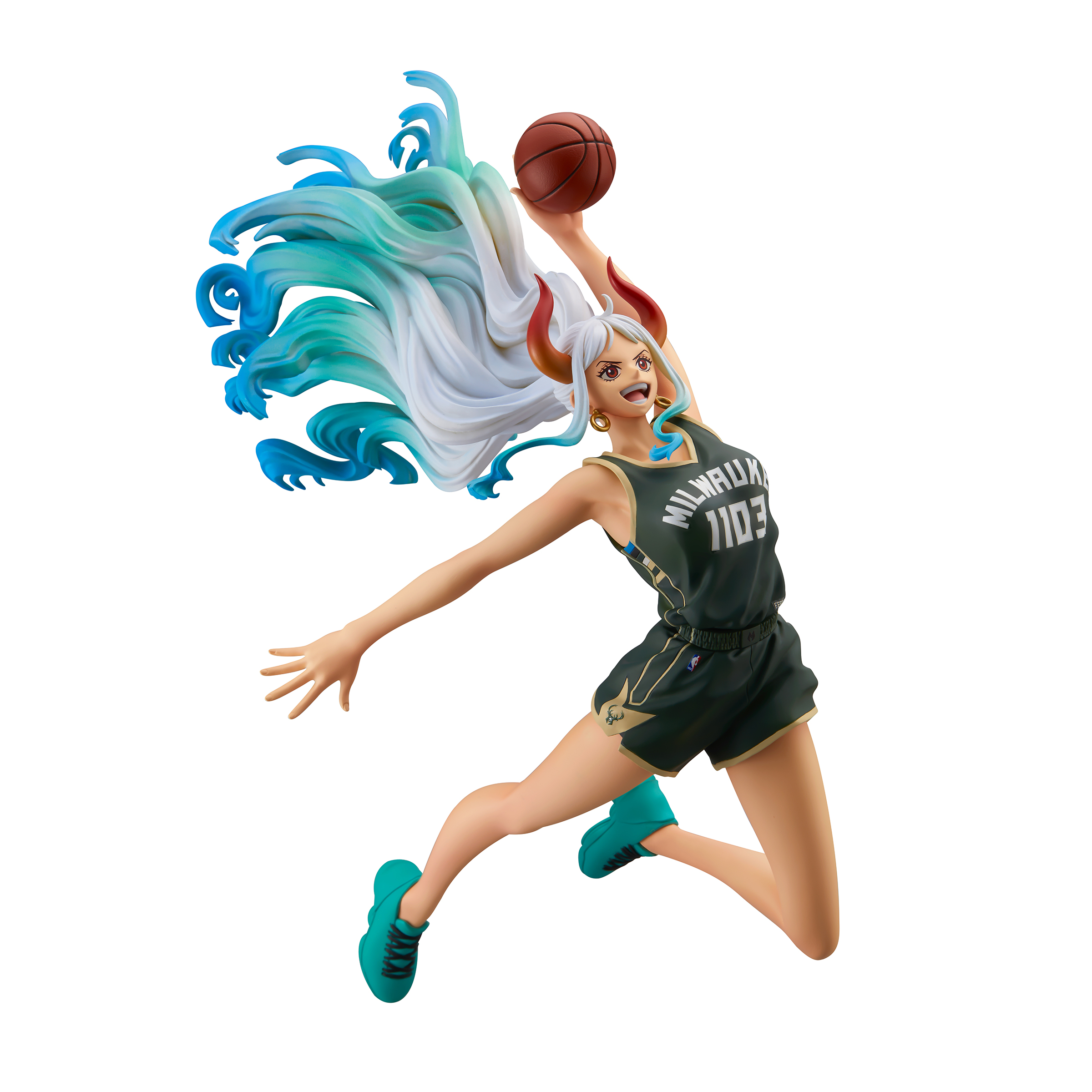 ONE PIECE × NBA MASTER STARS PIECE THE YAMATO MILWAUKEE BUCKS