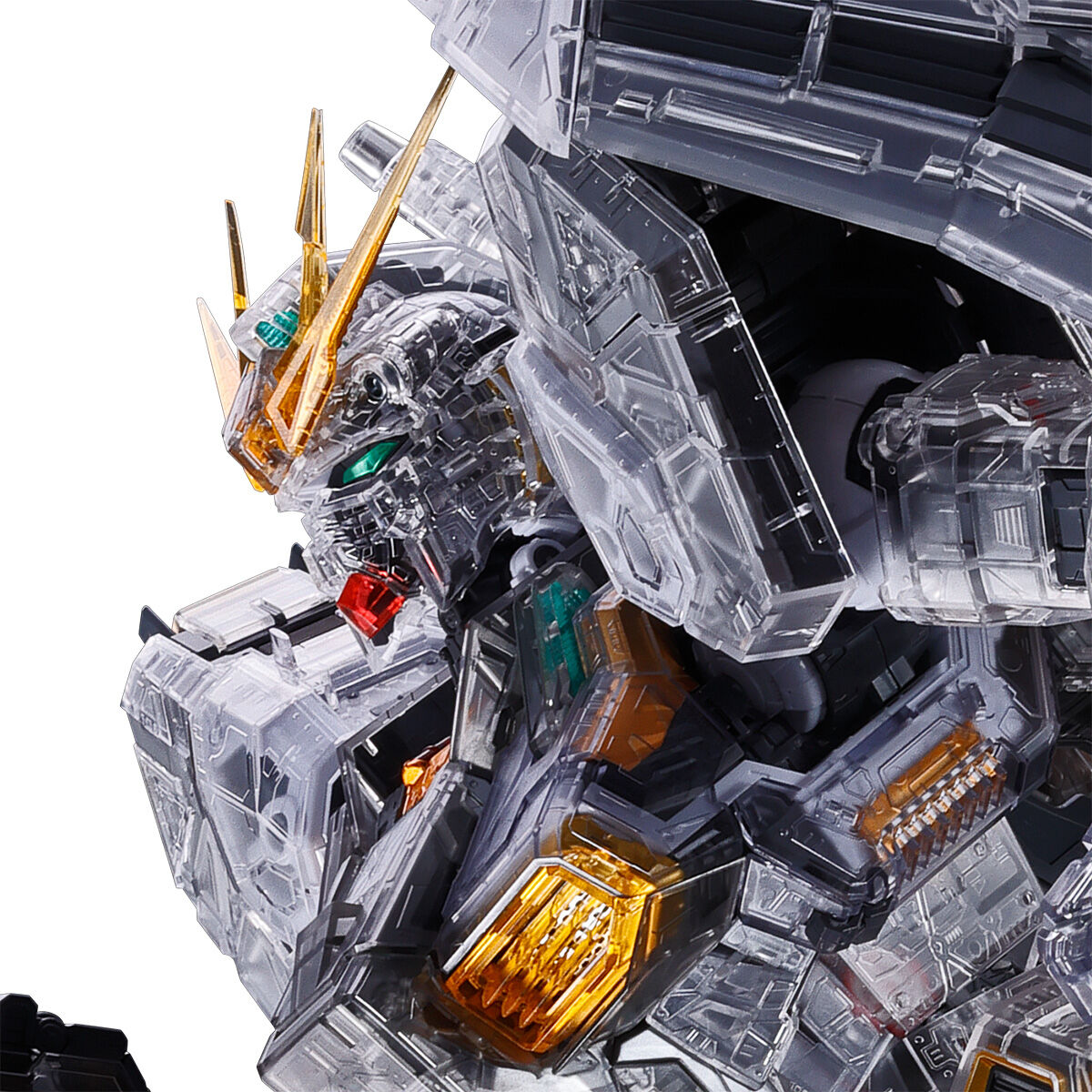 FIN FUNNEL & CLEAR COLOR BODY FOR PG UNLEASHED 1/60 ν GUNDAM