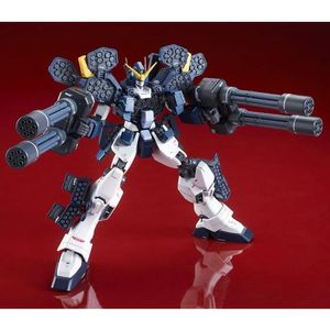MG 1/100 Gundam Heavy Arms Custom EW - tampilan kotak dan model jadi