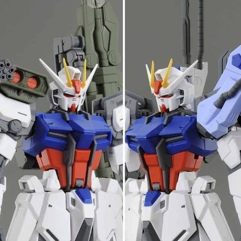 LAUNCHER STRIKER / SWORD STRIKER PACK for MG 1/100 AILE STRIKE
