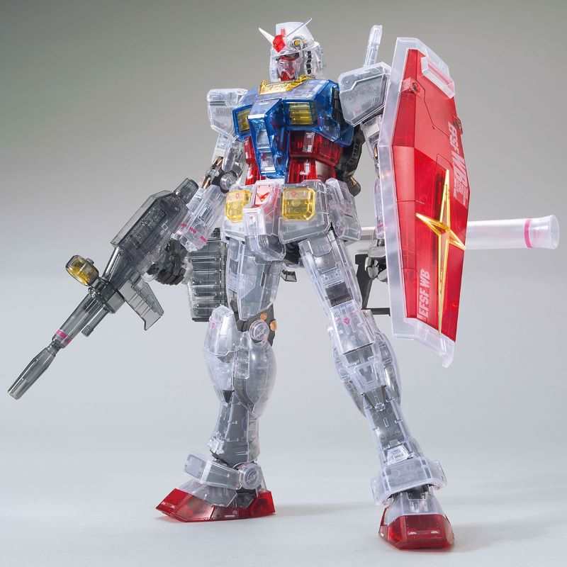MG RX-78-2 ガンダム Ver.3.0 メカニカルクリア MG 1/100 THE GUNDAM BASE LIMITED RX-78-2 GUNDAM Ver.3.0 [CLEAR