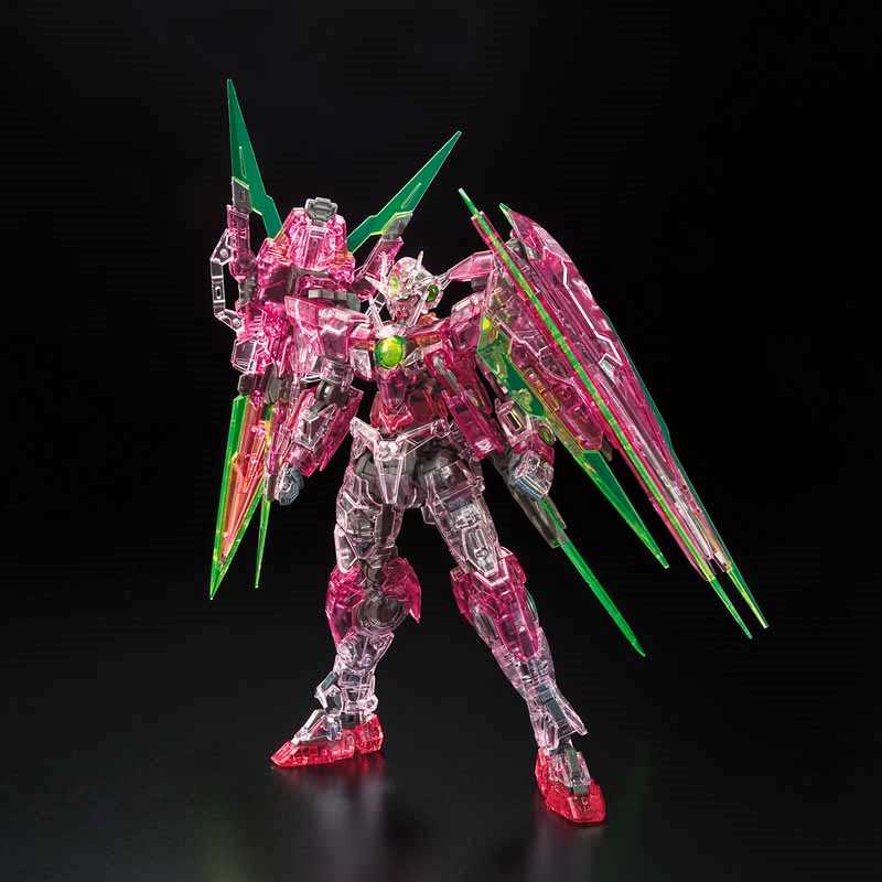 RG 1/144 00 Qan[T] Full Saber クリア RG 1/144 THE GUNDAM BASE LIMITED 00 QAN[T] FULL SABER [TRANS
