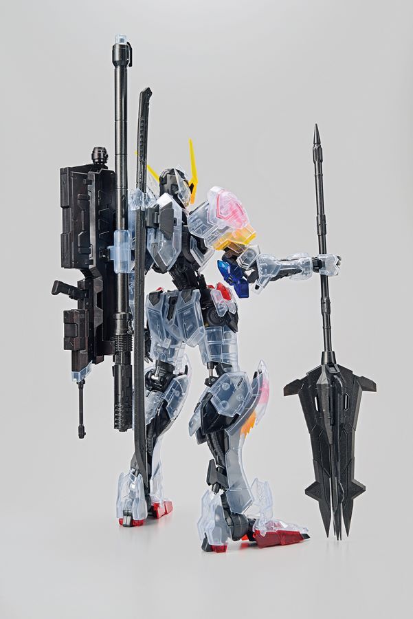 MG 1/100 THE GUNDAM BASE LIMITED GUNDAM BARBATOS [CLEAR COLOR