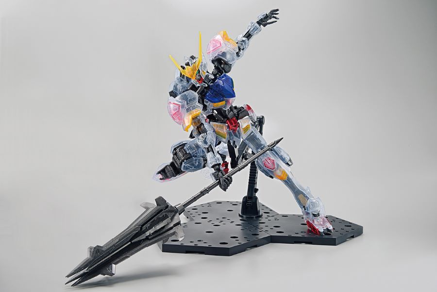 MGSD GUNDAM BARBATOS 【クリア】 MG 1/100 THE GUNDAM BASE LIMITED GUNDAM BARBATOS [CLEAR COLOR