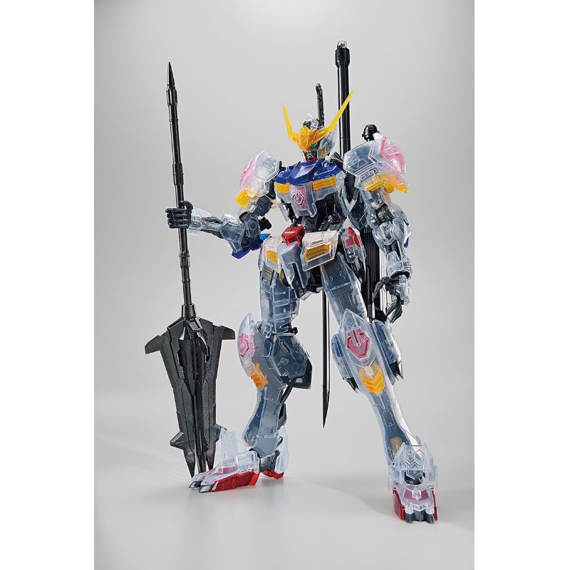 MG 1/100 THE GUNDAM BASE LIMITED GUNDAM BARBATOS [CLEAR COLOR