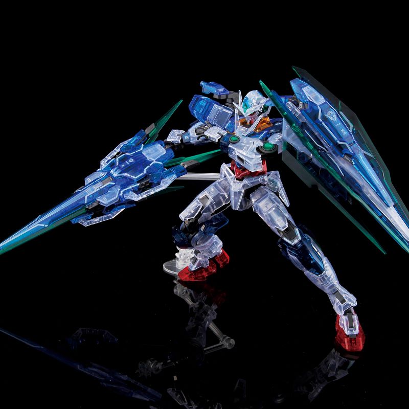 RG 1/144 00 Qan[T] Full Saber クリア RG 1/144 THE GUNDAM BASE LIMITED OO QAN[T] FULL SABER[CLEAR COLOR