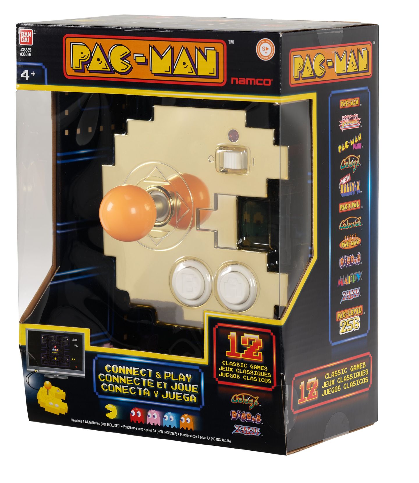 Pac-Man Connect and Play: Gold Edition [May 2021 Delivery] | PAC-MAN ...