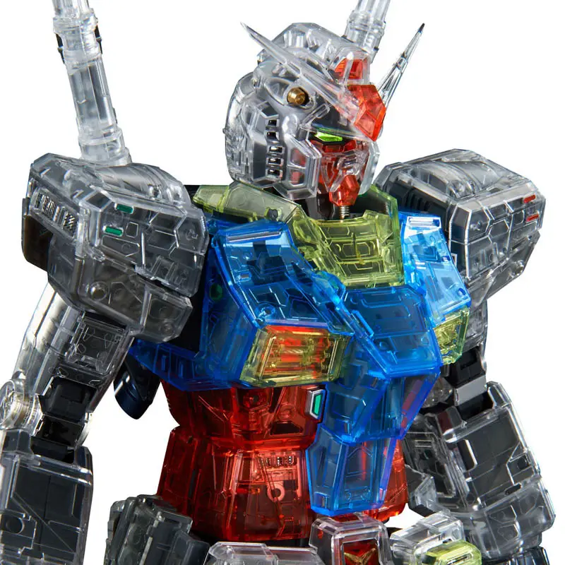 PG UNLEASHED 1/60 CLEAR COLOR BODY FOR RX-78-2 GUNDAM | GUNDAM