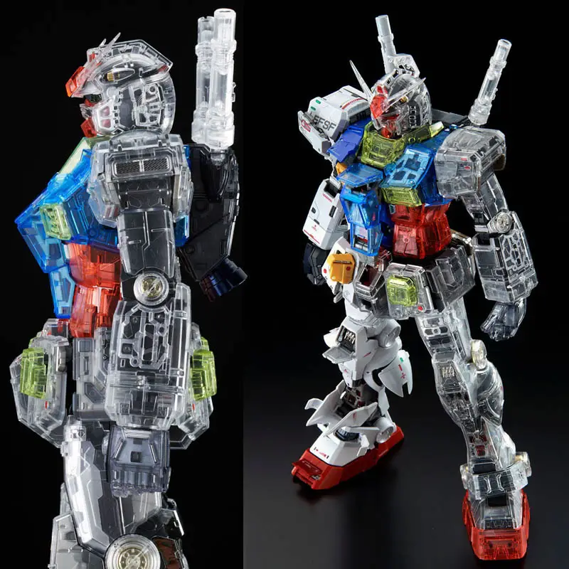 PG UNLEASHED 1/60 CLEAR COLOR BODY FOR RX-78-2 GUNDAM | GUNDAM