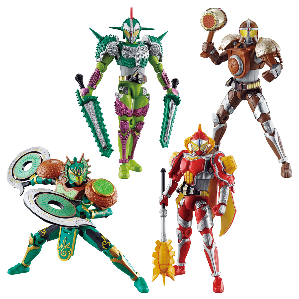 SO-DO CHRONICLE KAMEN RIDER GAIM BRAVO \u0026 GRIDON \u0026 ARMS SET | Kamen Rider |  PREMIUM BANDAI USA [Official] Online Store for Action Figures, Model Kits,  Card Games, Toys, and more., image size:1200x1200