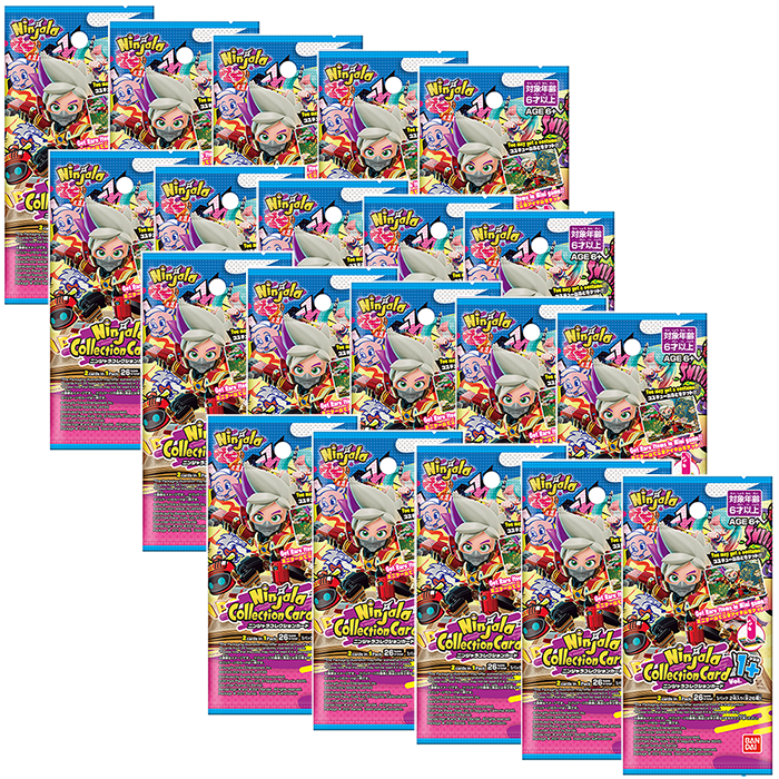 NINJALA COLLECTION CARD 1+ 20pack set [July 2021 Delivery