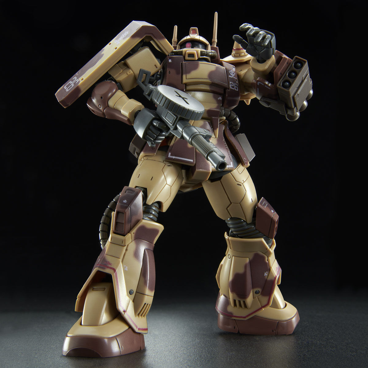 HG 1/144 ZAKU DESERT TYPE(DOUBLE ANTENNA TYPE) | GUNDAM | PREMIUM