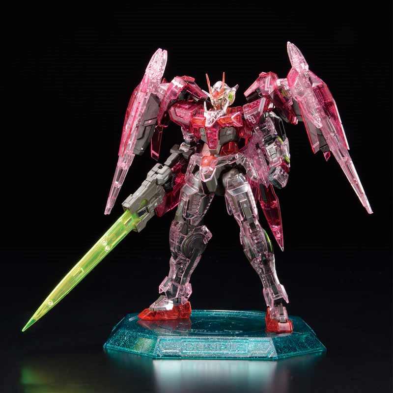 RG 1/144 THE GUNDAM BASE LIMITED 00-RAISER [TRANS-AM CLEAR
