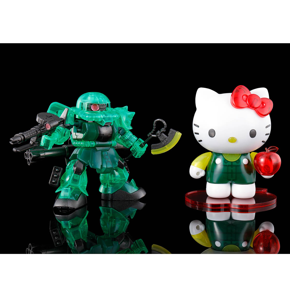 HELLO KITTY/ZAKUⅡ[SD GUNDAM CROSS SILHOUETTE] [CLEAR COLOR] | SD