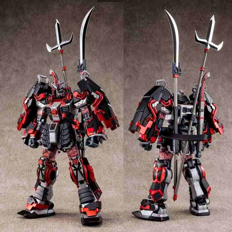 MG 1/100 SHIN MUSHA GUNDAM SENGOKU NO JIN BLACK ROBE LARGE ARMOR
