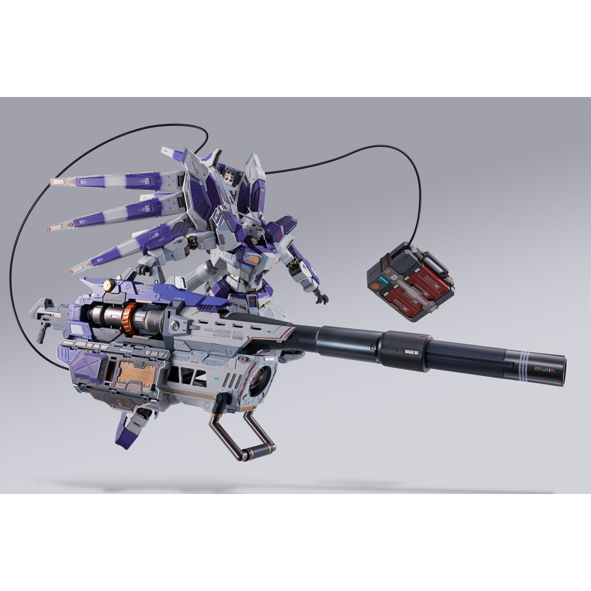 BANDAI HYPER MEGA BAZOOKA LAUNCHER 3個セット BANDAI METAL BUILD Hi-Nu Gundam Hyper Mega Bazooka Launcher