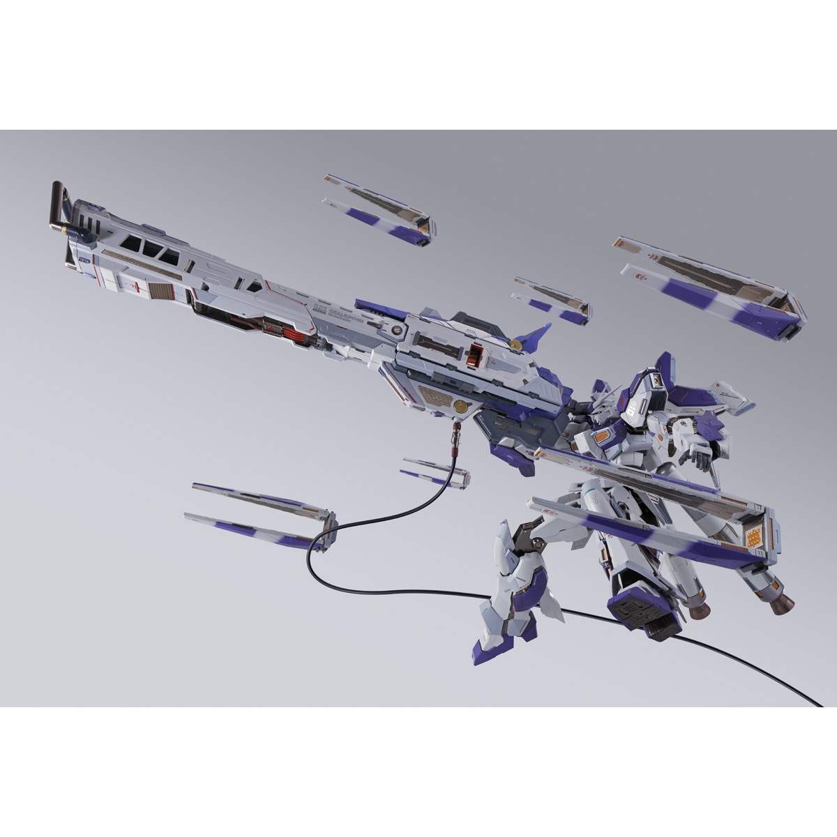 BANDAI HYPER MEGA BAZOOKA LAUNCHER 3個セット METAL BUILD HI-NU GUNDAM HYPER MEGA BAZOOKA LAUNCHER OPTION SET