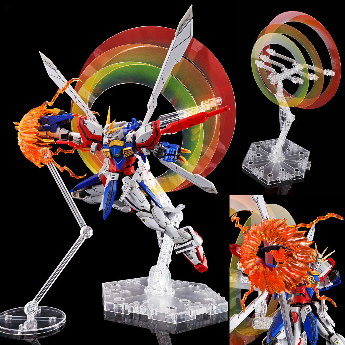 RG 1/144 EXPANSION SET for GOD GUNDAM | GUNDAM | PREMIUM BANDAI