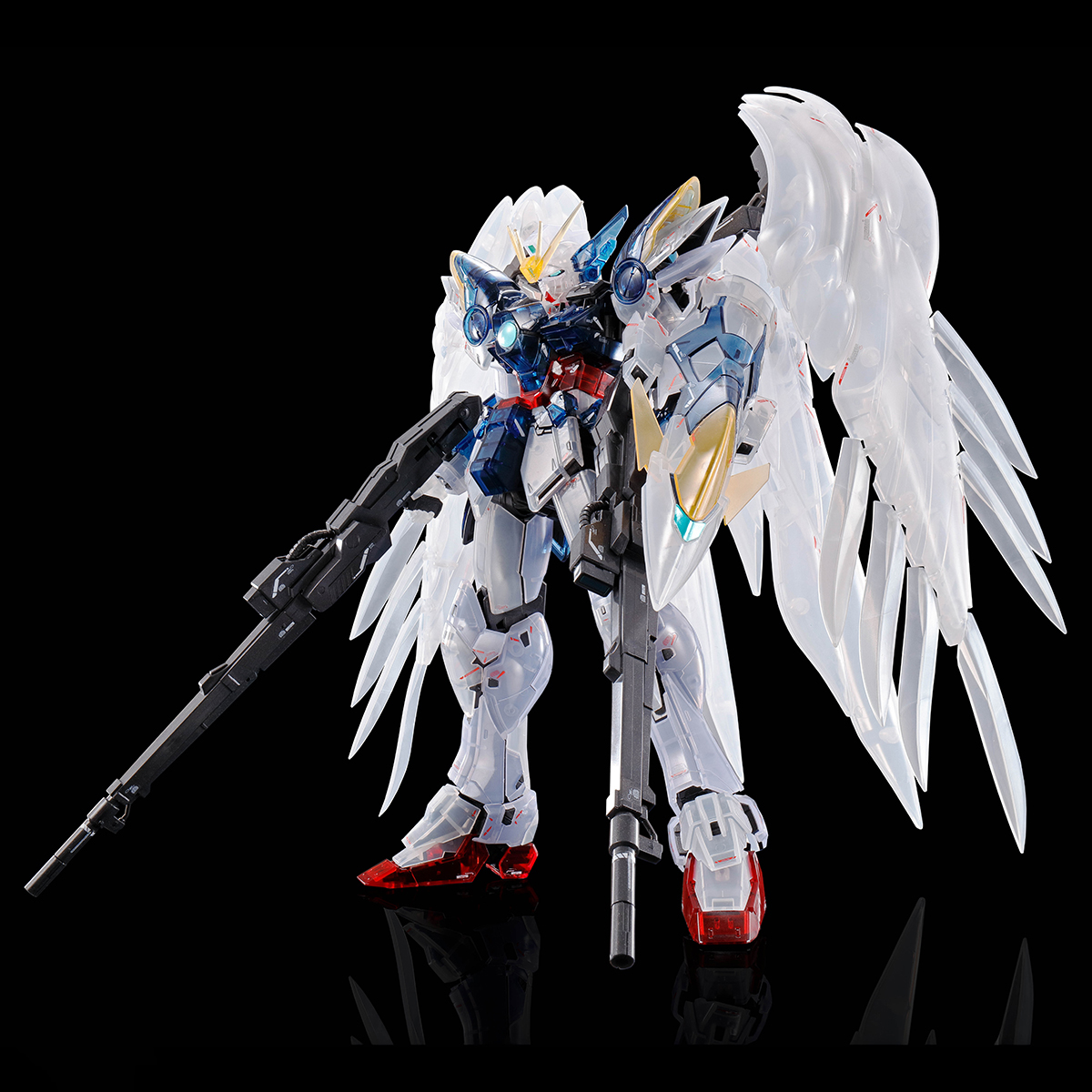 MG Wing Gundam Zero EW Ver.Ka クリアカラー MG 1/100 THE GUNDAM BASE LIMITED WING GUNDAM ZERO EW Ver.Ka [CLEAR