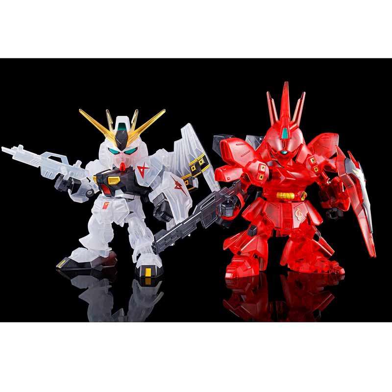 SD GUNDAM EX-STANDARD νGUNDAM VS SAZABI SET[CLEAR COLOR] | GUNDAM
