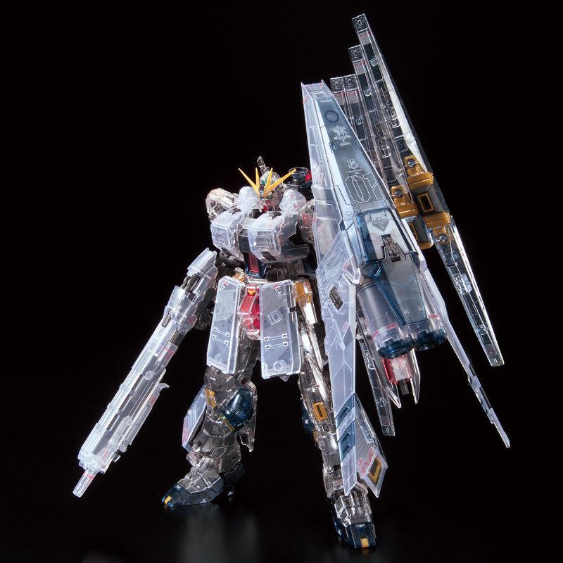 RG 1/144 ν GUNDAM HWS [CLEAR COLOR] | GUNDAM | PREMIUM BANDAI USA