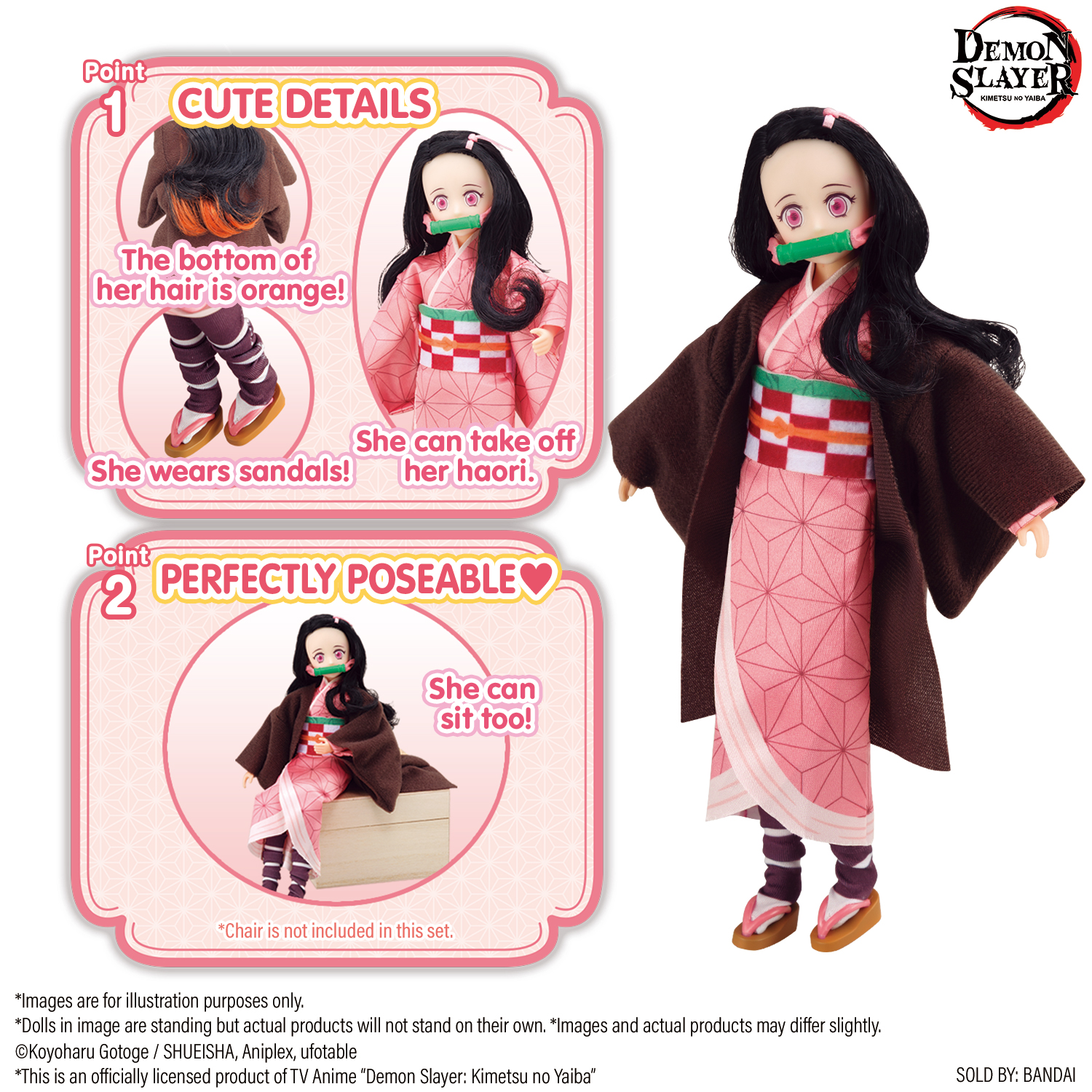 Demon Slayer Style Doll Nezuko | Demon Slayer: Kimetsu no Yaiba