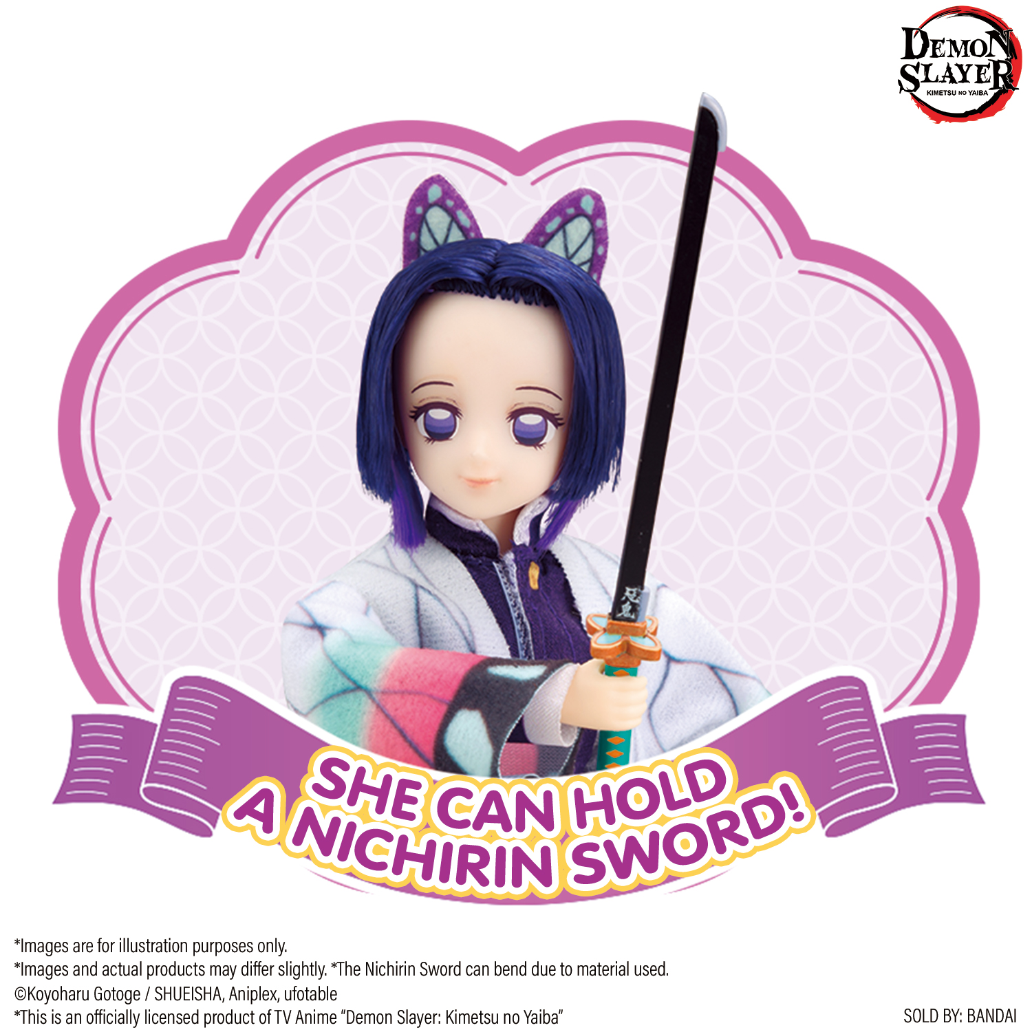 Demon Slayer Style Doll Shinobu | Demon Slayer: Kimetsu no