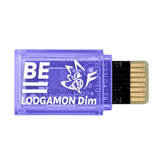 BEMEMORY DIGIMON SEEKERS Loogamon Dim & DIGIMON LINKER band set