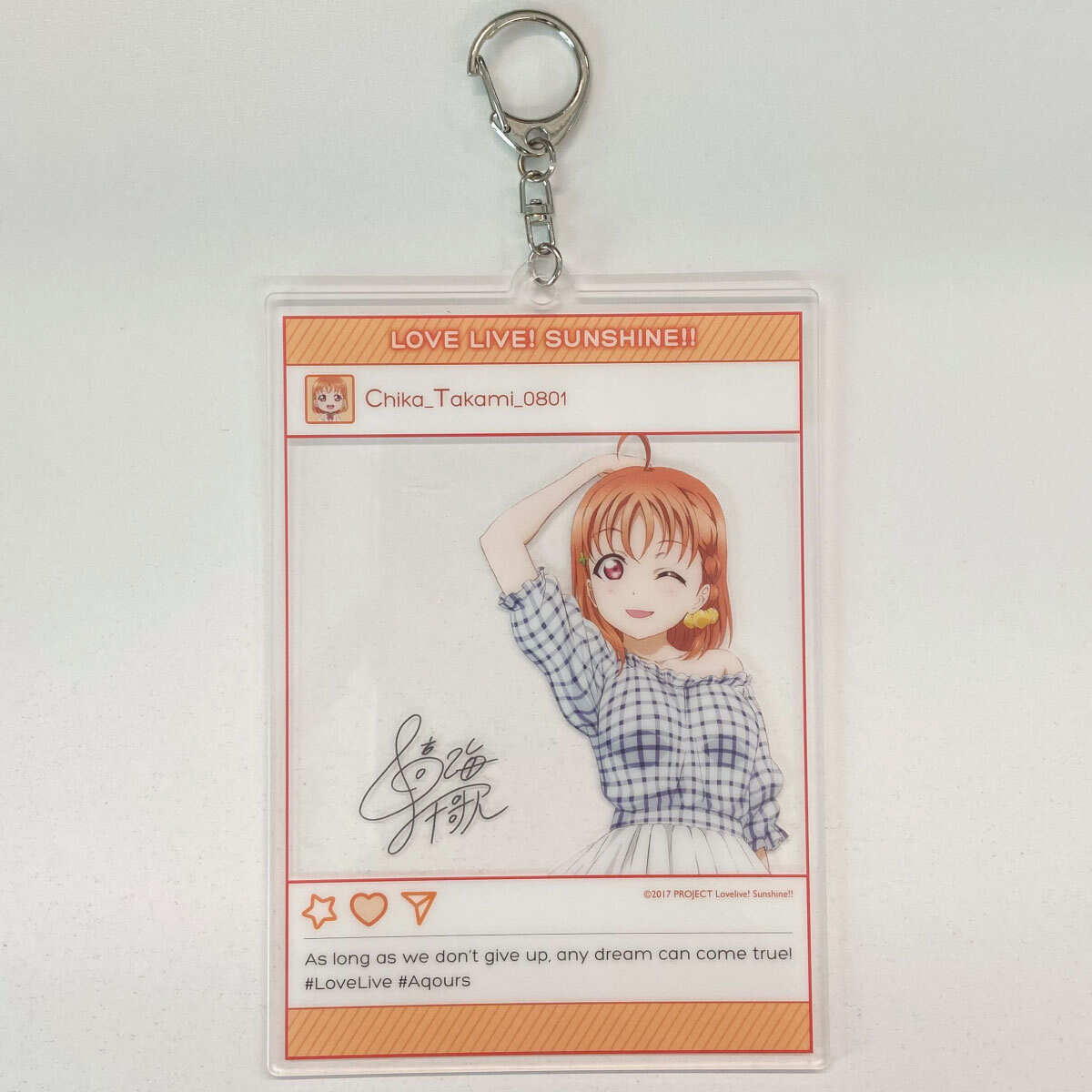 Love Live! Sunshine!! Chika Takami Acrylic photoframe style