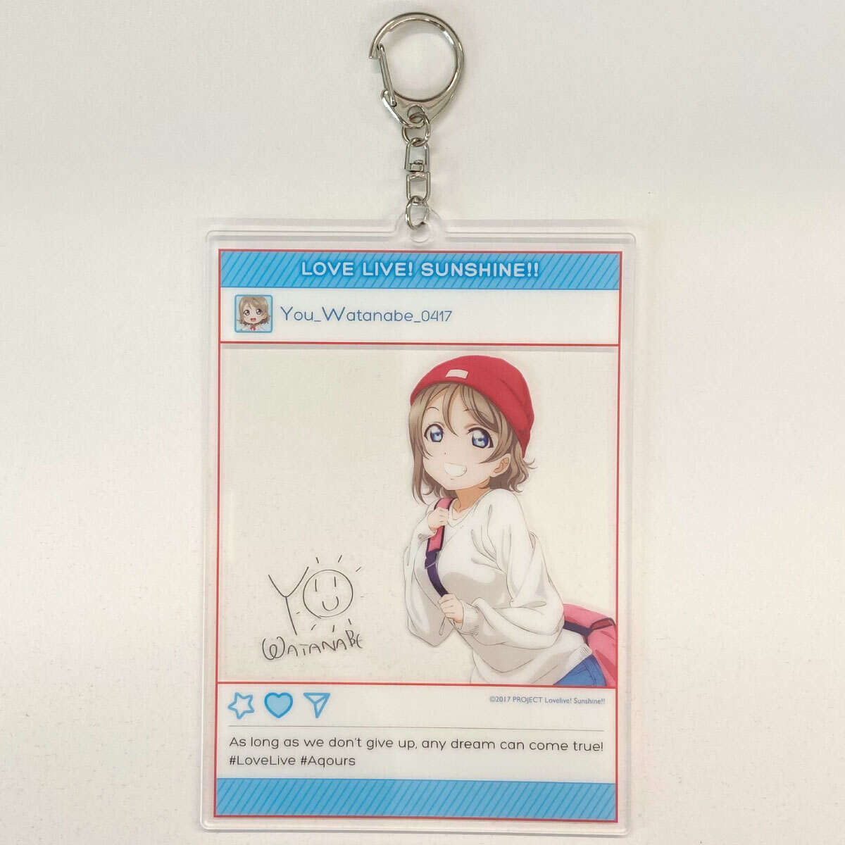 Love Live! Sunshine!! You Watanabe Acrylic photoframe style