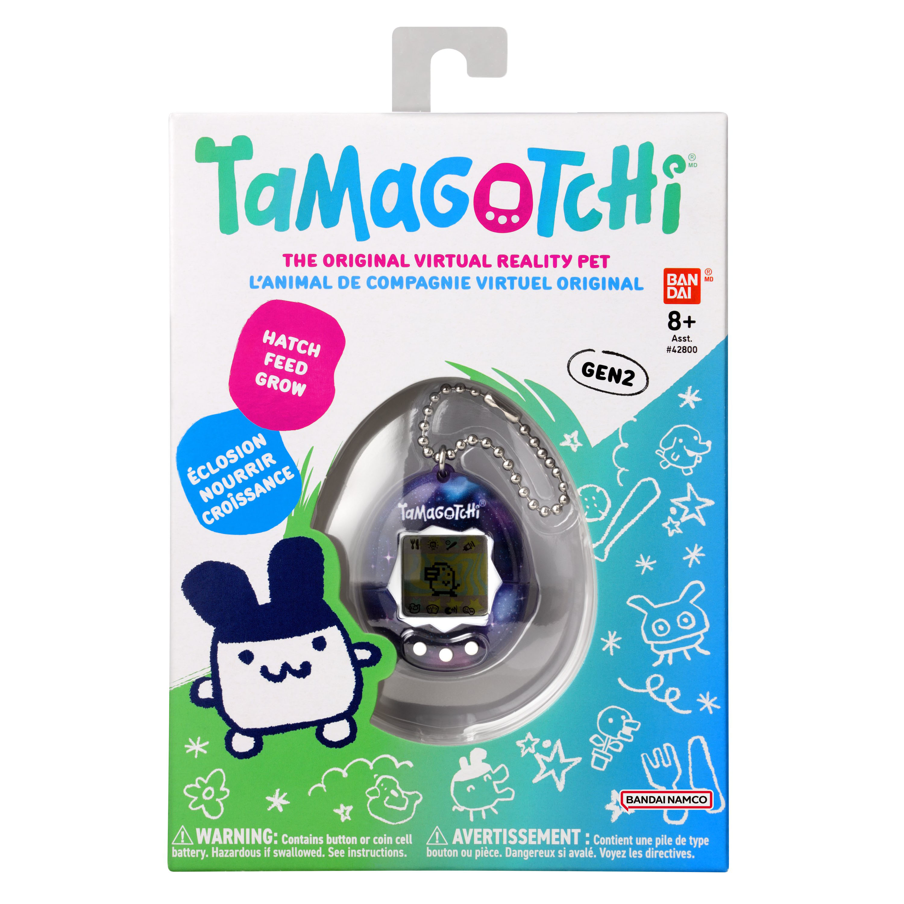 Original Tamagotchi - Galaxy (Updated Logo) | PREMIUM BANDAI USA