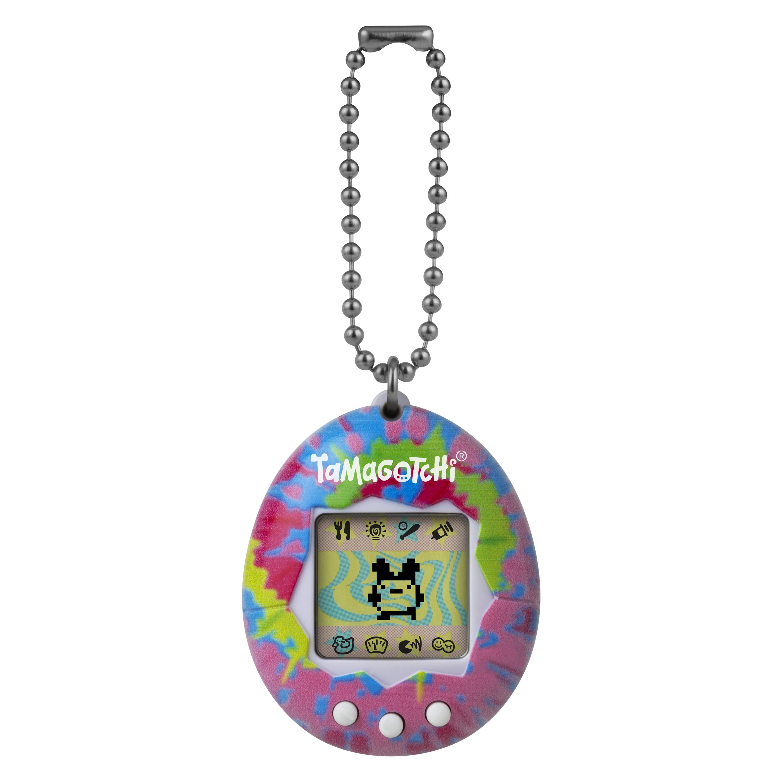 Original Tamagotchi - Tie Dye (Updated Logo) | PREMIUM BANDAI USA