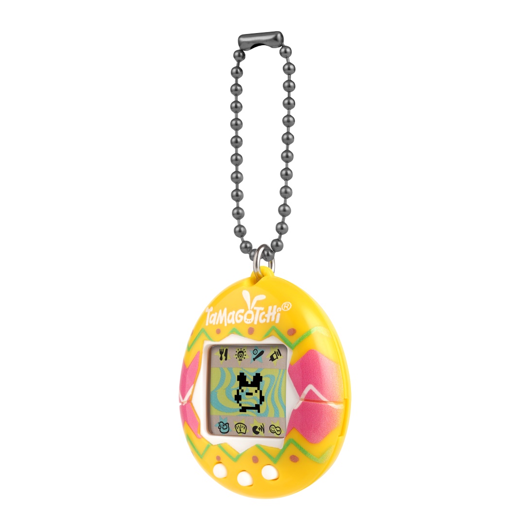 Original Tamagotchi - Easter Yellow Egg Paint | PREMIUM BANDAI USA
