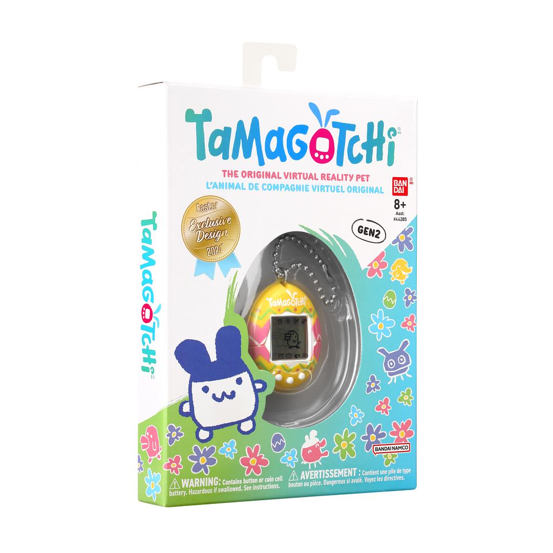 Original Tamagotchi - Easter Yellow Egg Paint | PREMIUM BANDAI USA