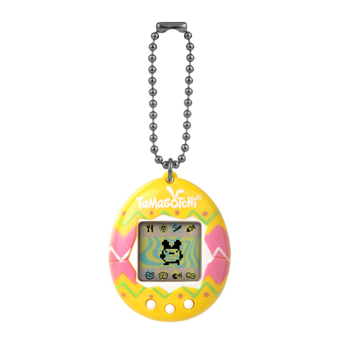 Original Tamagotchi - Easter Yellow Egg Paint | PREMIUM BANDAI USA