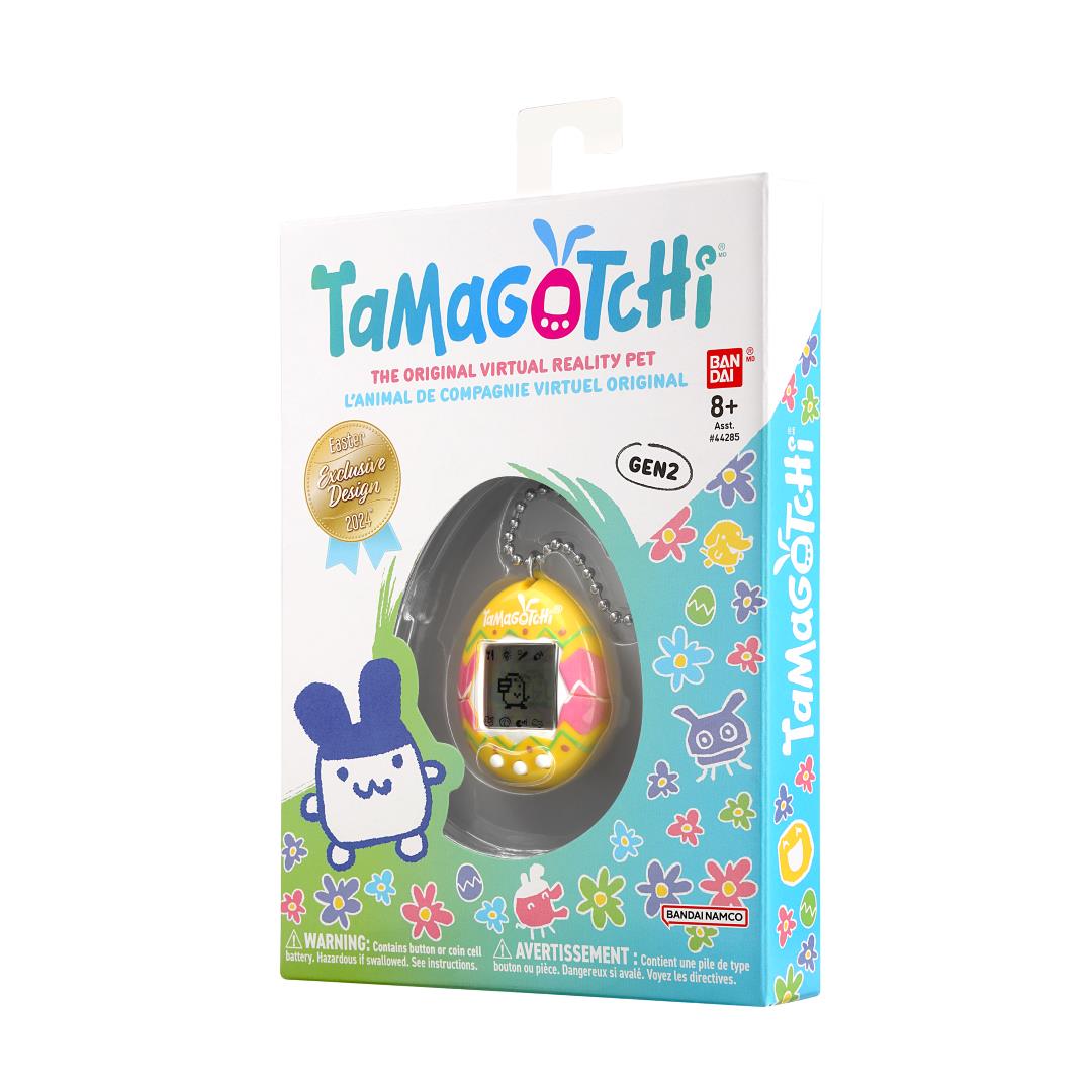 Original Tamagotchi - Easter Yellow Egg Paint | PREMIUM BANDAI USA
