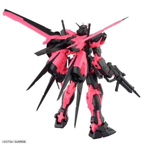 MG 1/100 AILE STRIKE GUNDAM Ver.RM [RECIRCULATION COLOR/NEON PINK
