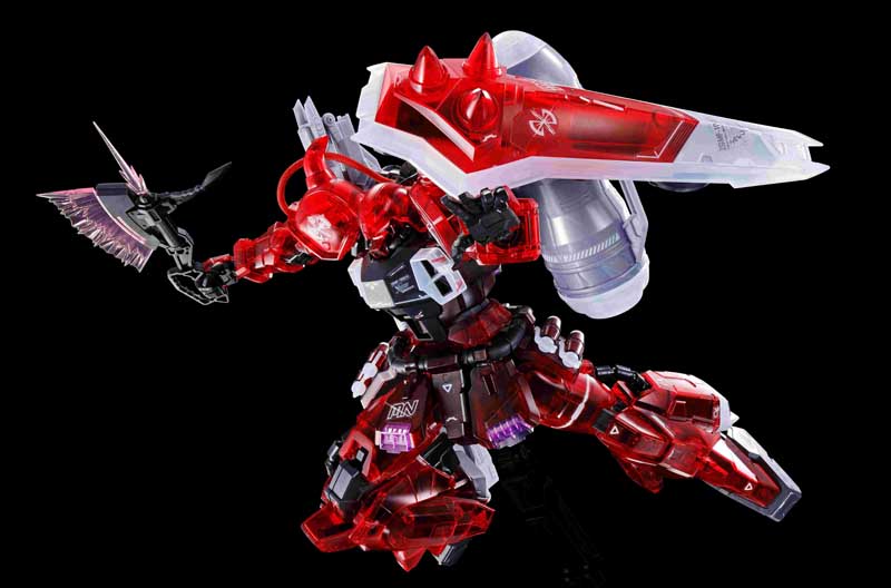 MG 1/100 GUNNER ZAKU WARRIOR (LUNAMARIA HAWKE CUSTOM) [CLEAR COLOR