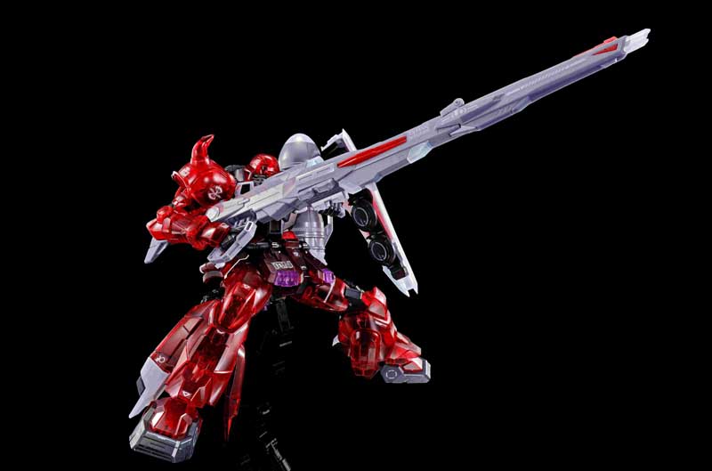 MG 1/100 GUNNER ZAKU WARRIOR (LUNAMARIA HAWKE CUSTOM) [CLEAR COLOR