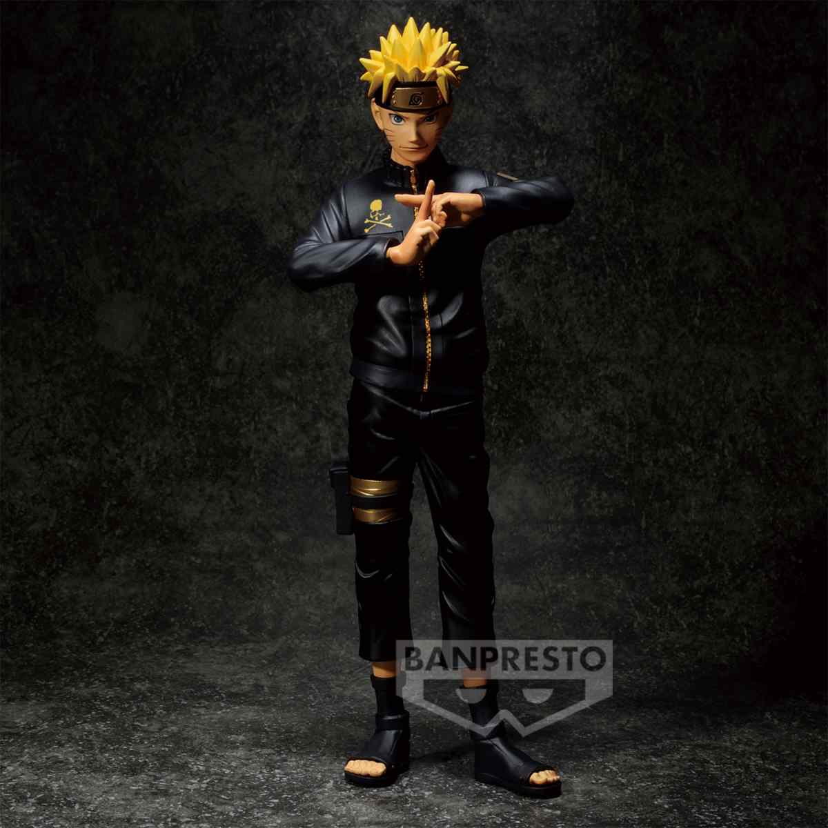 mastermind JAPAN NARUTO SHIPPUDEN NARUTO UZUMAKI Grandista BLACK