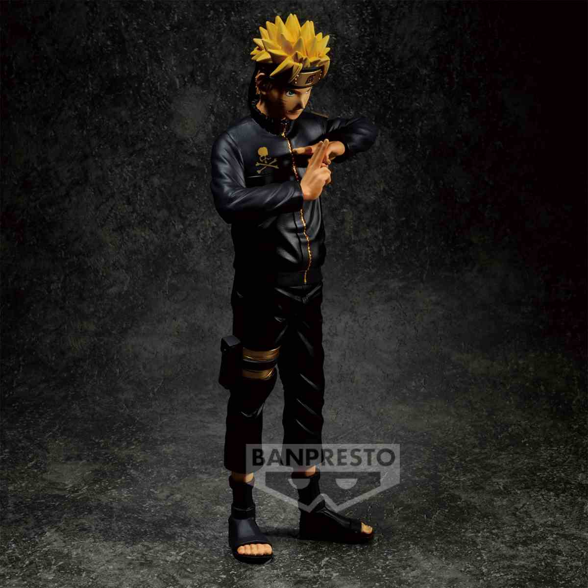 mastermind JAPAN NARUTO SHIPPUDEN NARUTO UZUMAKI Grandista BLACK