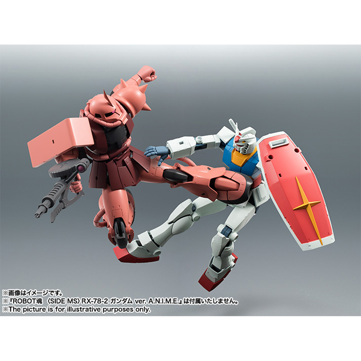 コミック・アニメ Gundam 30th Anniversary MS-06S Zaku II BANDAI RG 1/144 MS-06S Char ZAKU II Gunpla 30th Anniversary model