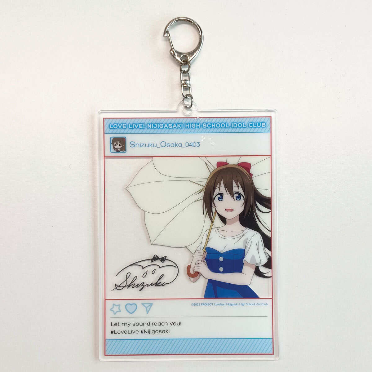 Love Live! Nijigasaki High School Idol Club Shizuku Osaka Acrylic
