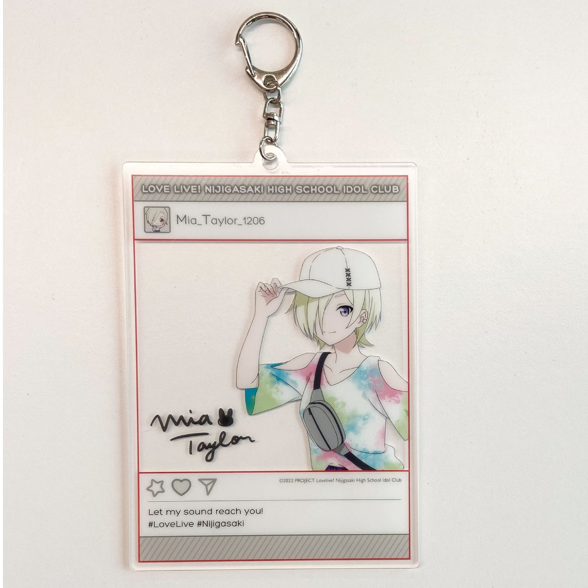 Love Live! Nijigasaki High School Idol Club Mia Taylor Acrylic