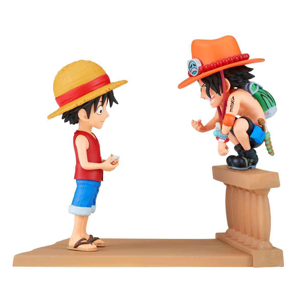 ONE PIECE WORLD COLLECTABLE FIGURE LOG STORIES-MONKEY.D.LUFFY