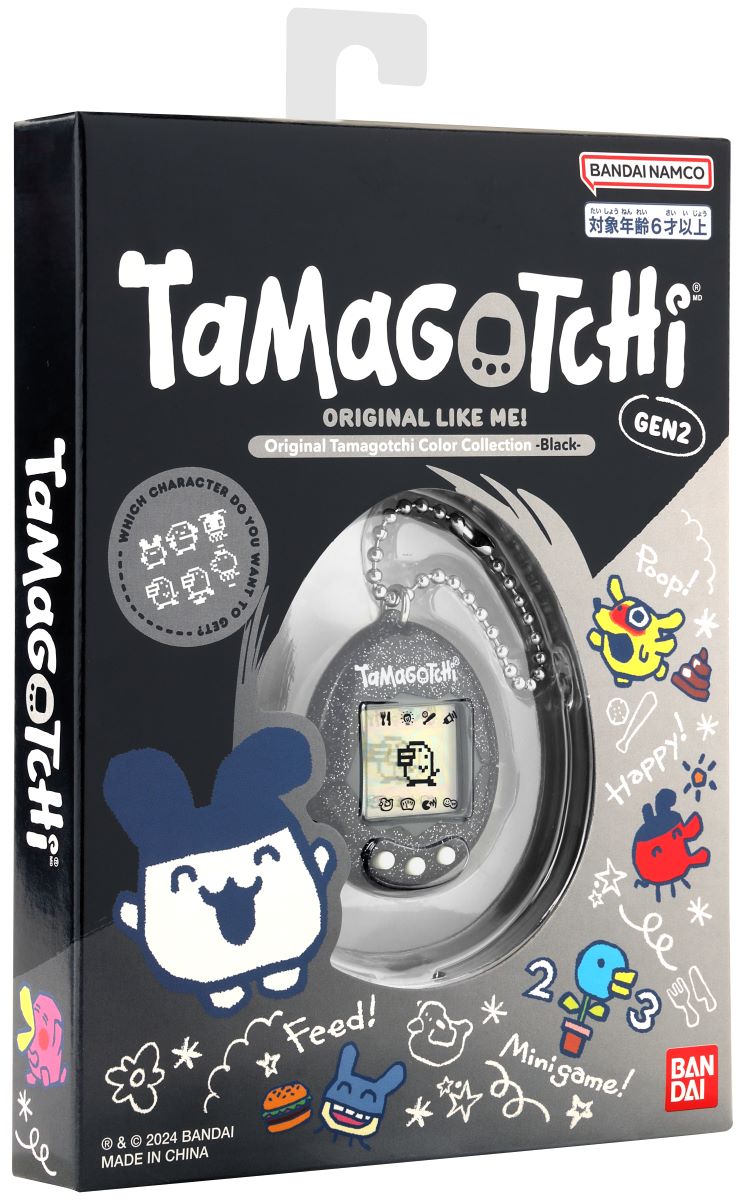 Tamagotchi Original Color Collection - Black | PREMIUM BANDAI USA
