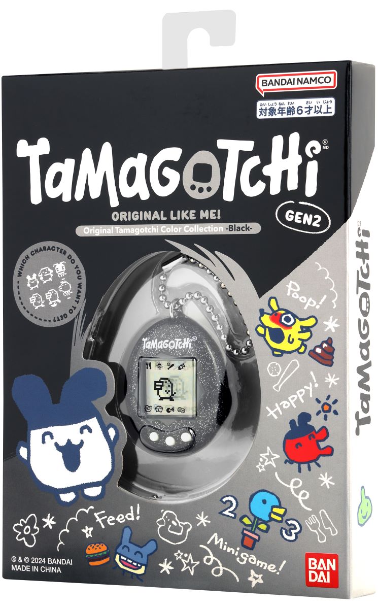 Tamagotchi Original Color Collection - Black | PREMIUM BANDAI USA