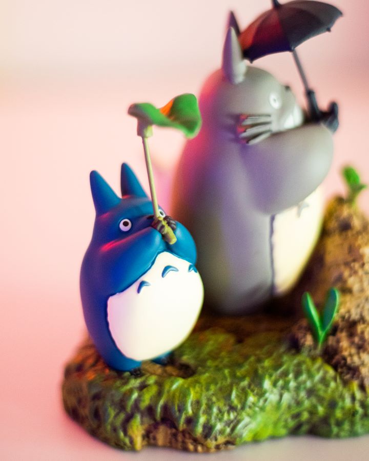 Totoro Dondoko Dance Statue Desk Clock My Neighbor Totoro | Studio