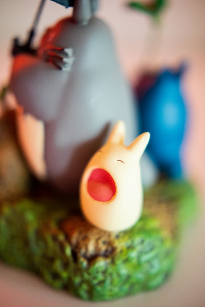 Totoro Dondoko Dance Statue Desk Clock My Neighbor Totoro | Studio