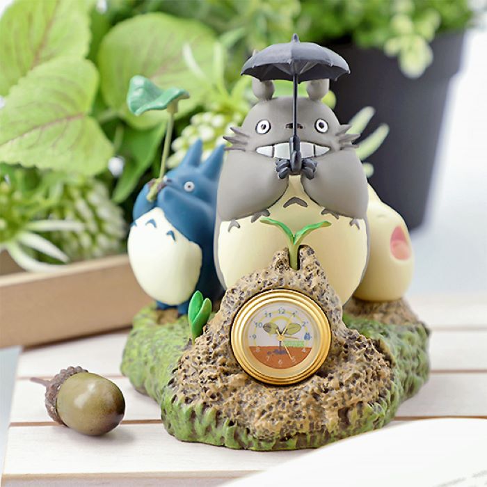 Totoro Dondoko Dance Statue Desk Clock My Neighbor Totoro | Studio
